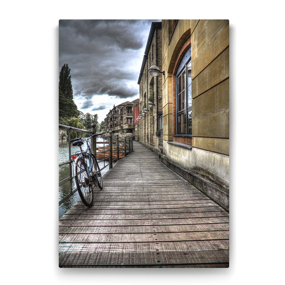 Amsterdam Bisiklet Tablosu - 100x140cm