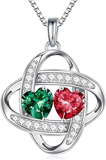 Personalized Birthstone Necklace For Mom Picks collage image 4