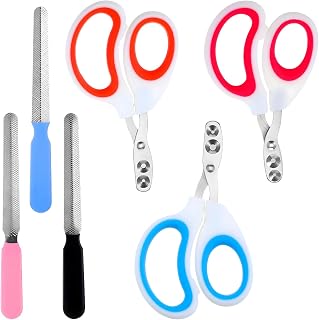 Stainless Steel Bearded Dragon Nail Clippers Professional Reptile Grooming Tool for Small Animals Lizard Iguana Hedgehog Cat Dog Pet Nail Trimmer with Safety Guard Edge Blades
