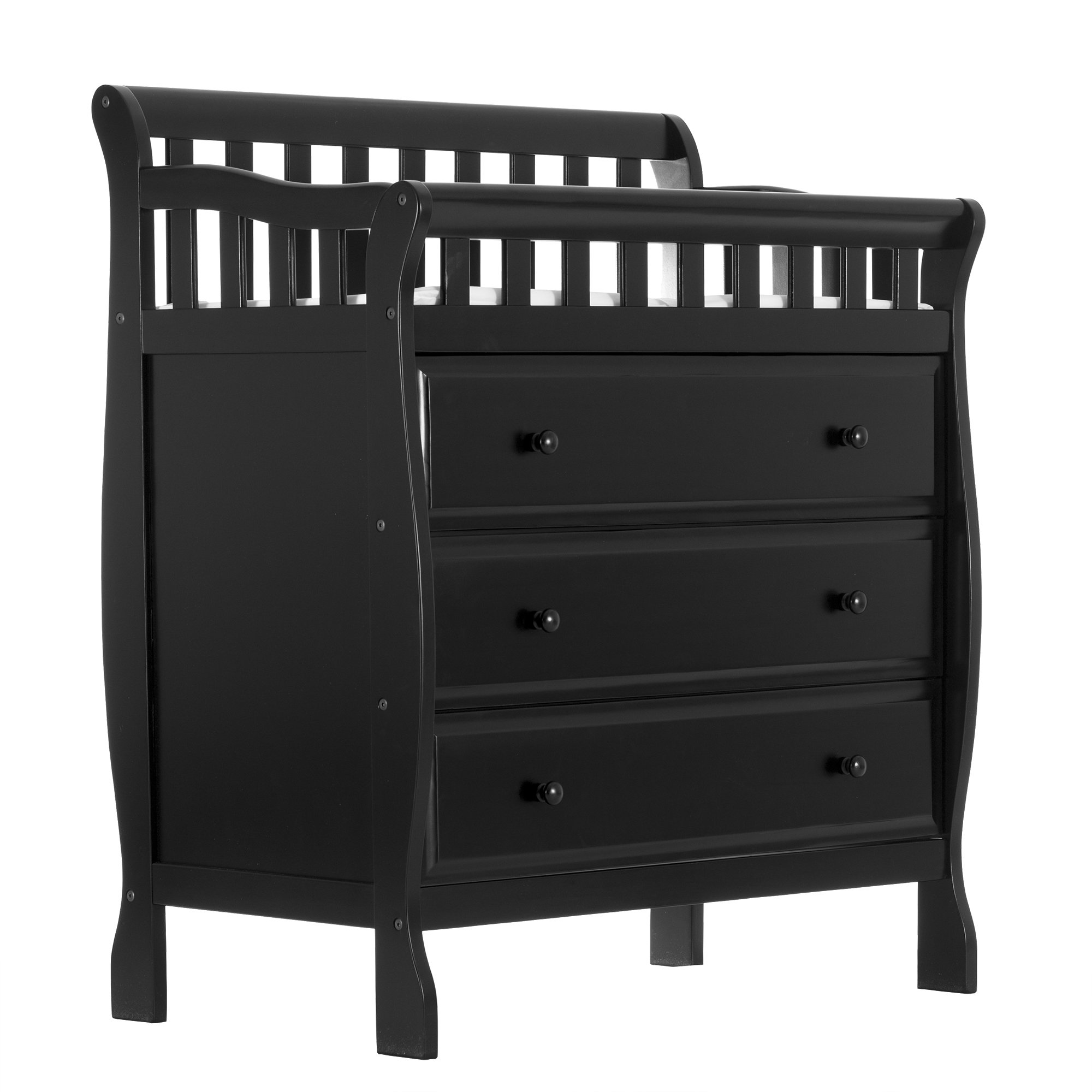 Dream On Me, Marcus Changing Table and Dresser, Black