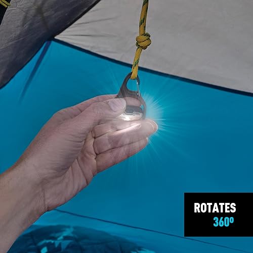 Miniatura 7 de Nite Ize Moonlit - Linterna micro recargable portátil para accesorios de campamento y equipo de senderismo, cuenta con clip de mosquetón con un