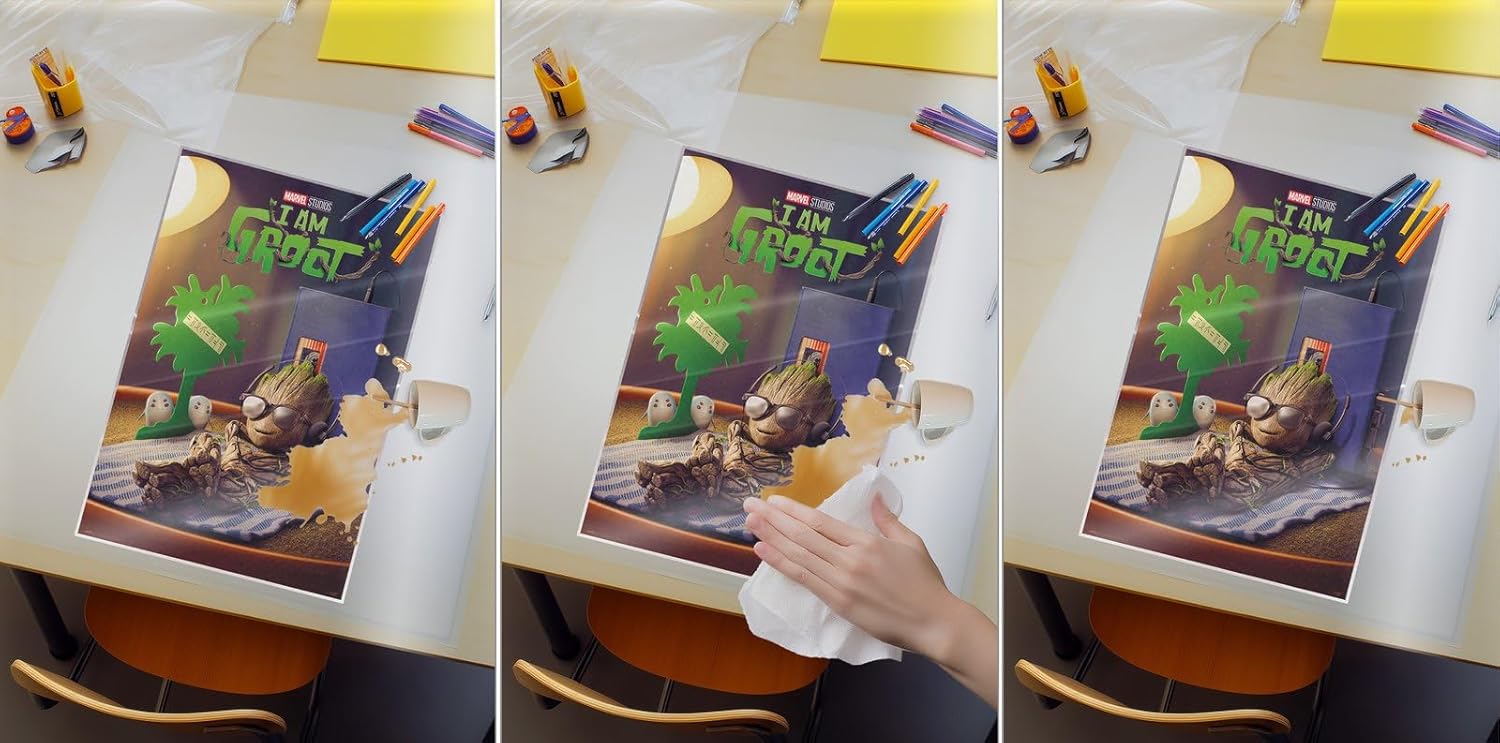 I Am Groot - Marvel TV Show Poster (Groot Chilling On Bed) (Size: 24" x 36") (Laminated Poster & Strips)