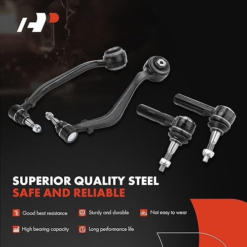 Miniatura 4 de A-Premium Juego de 10, brazo de control delantero inferior delantero y trasero, barra estabilizadora, extremo de barra de acoplamiento interior