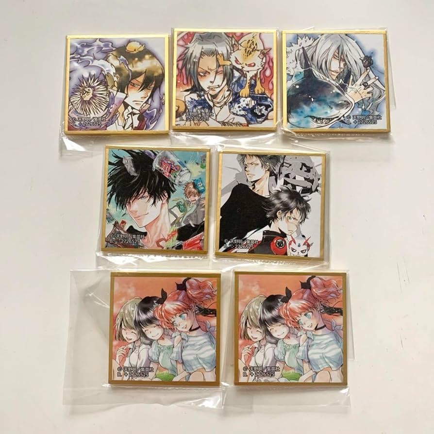 Amazon.co.jp: 天野明展 豆ガシャ 色紙 ミニ色紙 ガチャ : 文房具