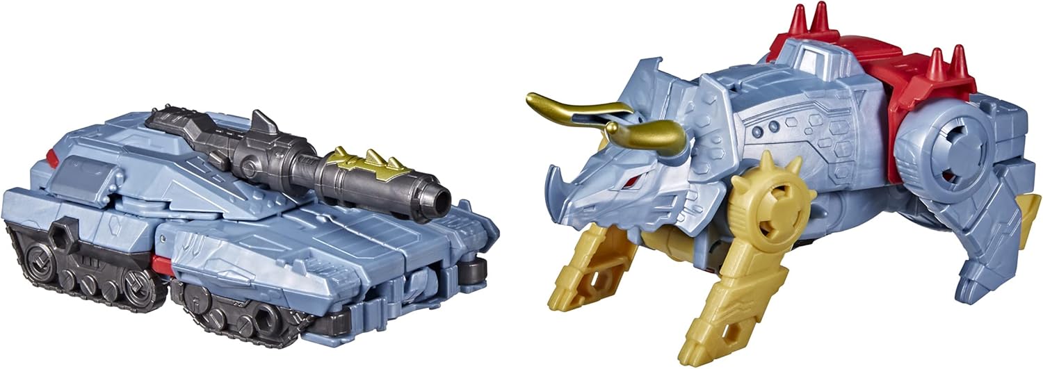 Transformers Bumblebee Cyberverse Adventures Dinobots Unite Toys Dino Combiners Slugtron 2-Pack Action Figures, Ages 6 and Up, 4.5-inch