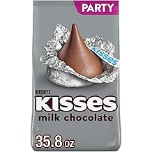 HERSHEY'S KISSES Milk Chocolate Candy Party Pack, 35.8 oz