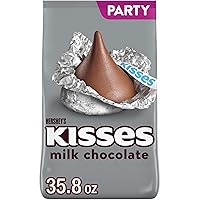 Vista 8 de HERSHEY'S KISSES - Paquete familiar de dulces de chocolate con leche, 15.9 onzas