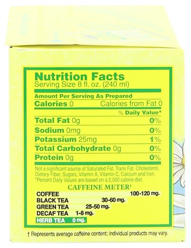 Miniatura 2 de Bigelow Cozy Chammomile - Té de hierbas, 20 unidades (paquete de 6)