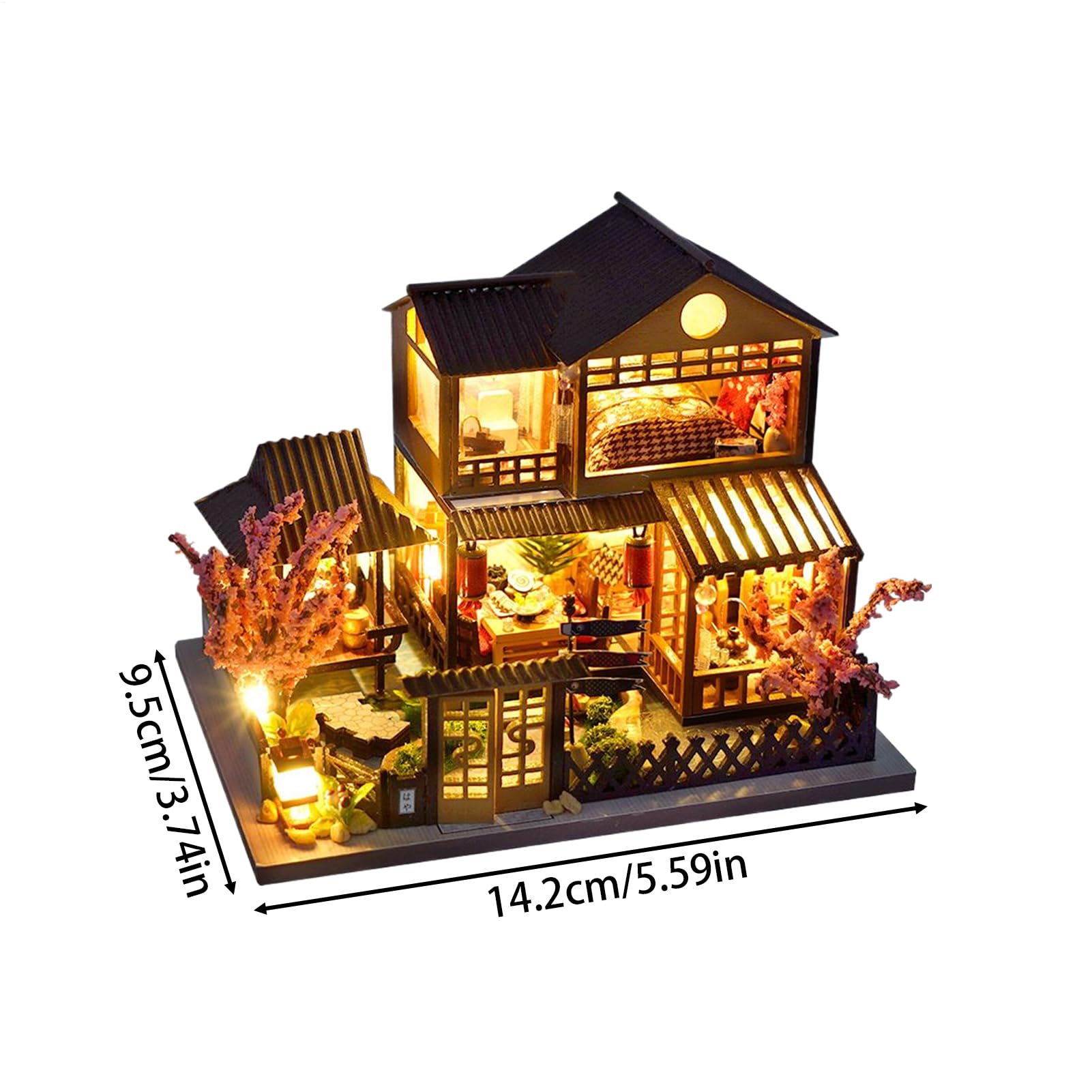 Puzzle 3D In Legno Artigianato 3D Realistico In Miniatura Con LED