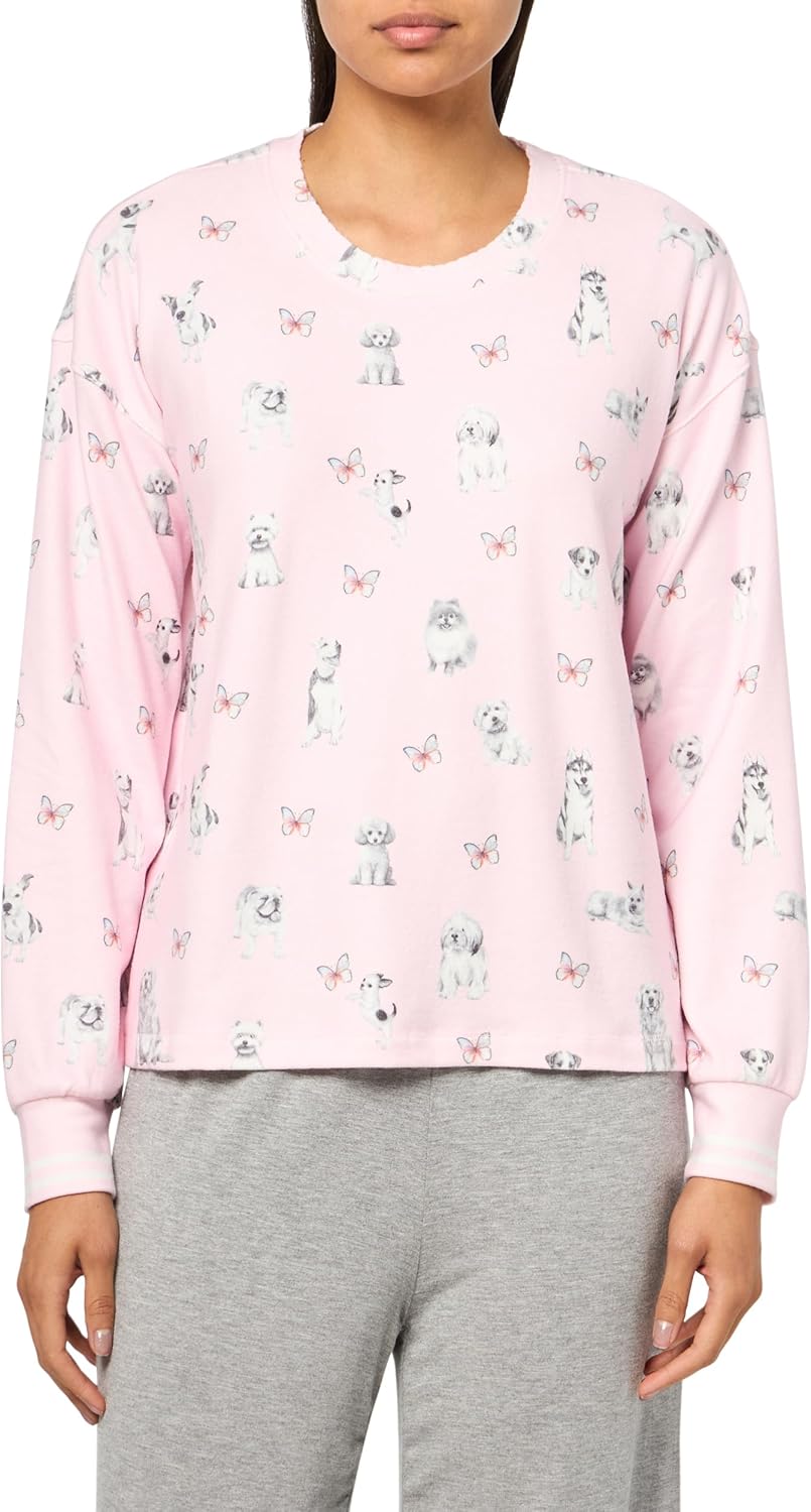 PJ Salvage Womens Butterfly Grove Long Sleeve