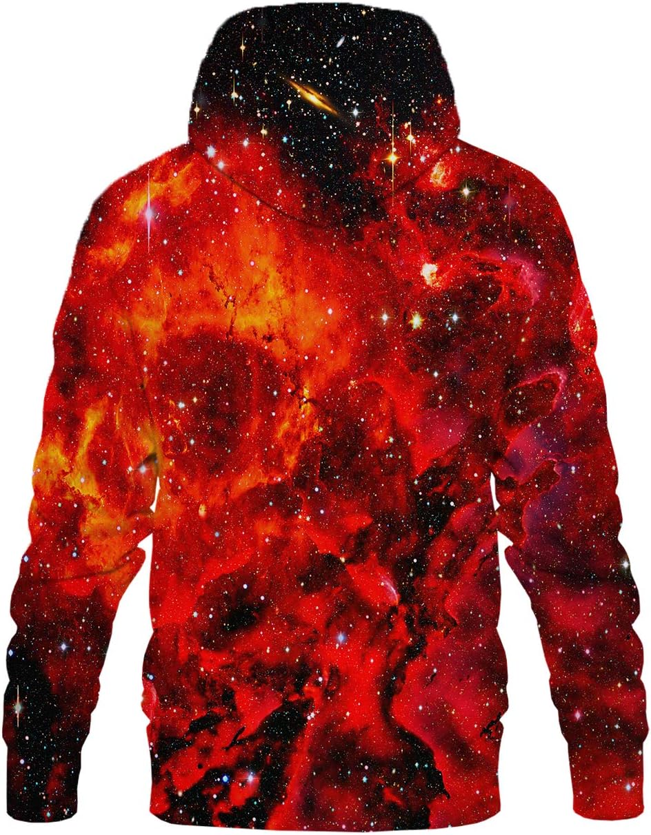 Hgvoetty Unisex 3D Novelty Hoodies for Men Women Cool Graphic Pullover Sweatshirts with Pockets
