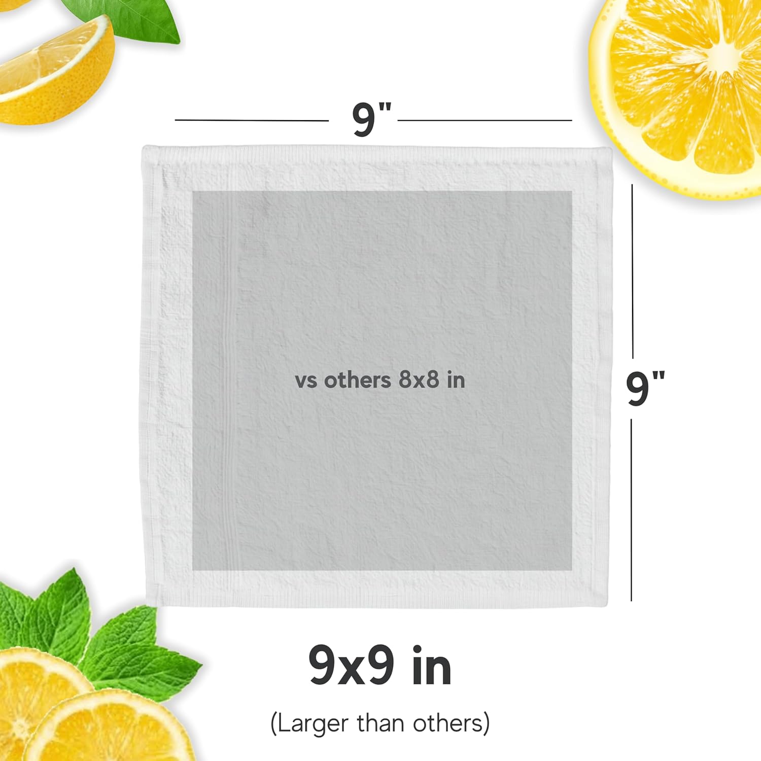 30 Hot or Cold Wrapped Moist Towels –9'' x 9" Moist Towelettes Individually Wrapped Scented Disposable Face & Hand –Pre-Moistened Hand Wipes Soft Refreshing, Travel, Spa, Restaurant- Citrus/Lemon