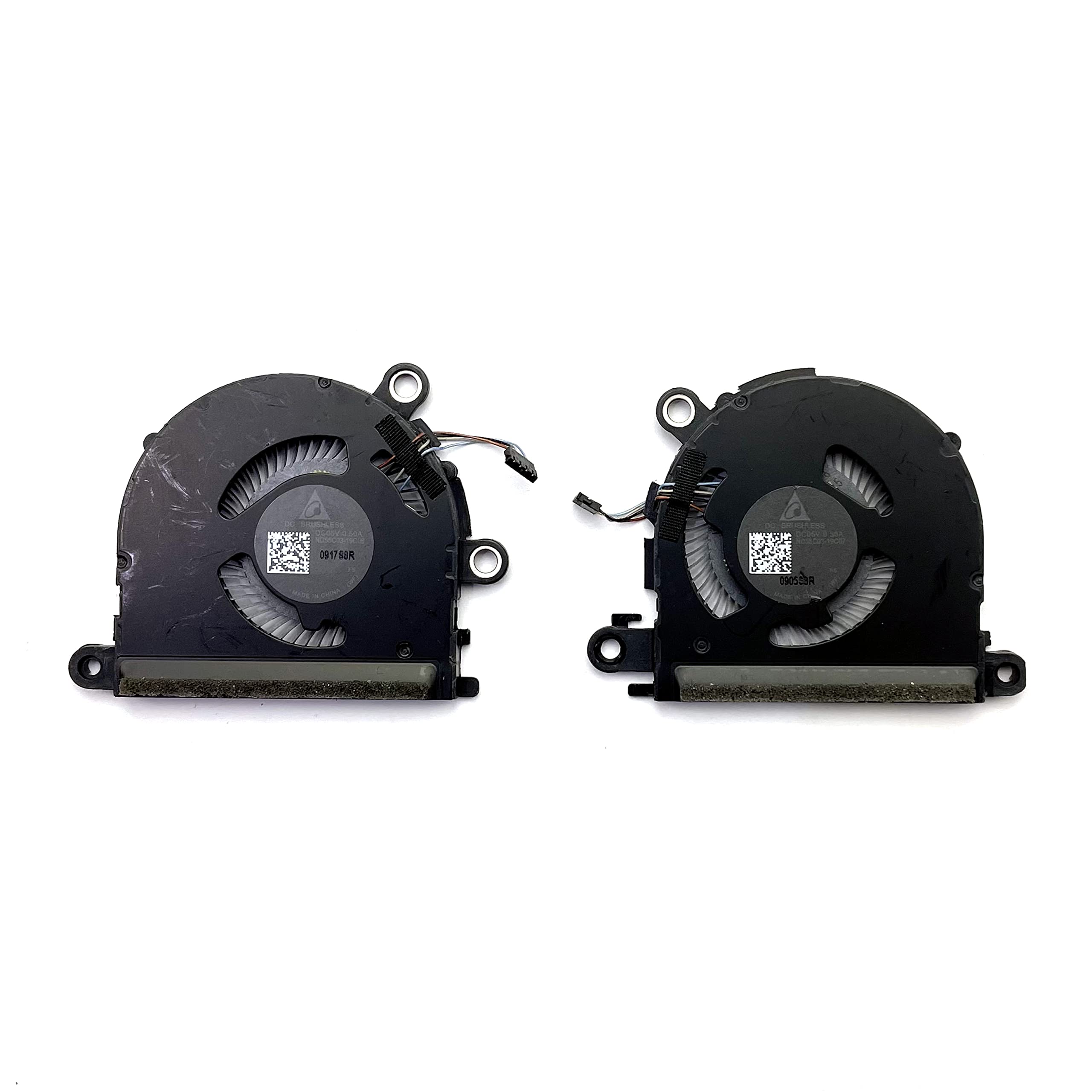 New CPU+GPU Cooling Fan Replacement for HP Spectre x360 13-AW TPN-Q225, 13-aw00xx 13-aw10xx 13-aw20xx, P/N: L71961-001