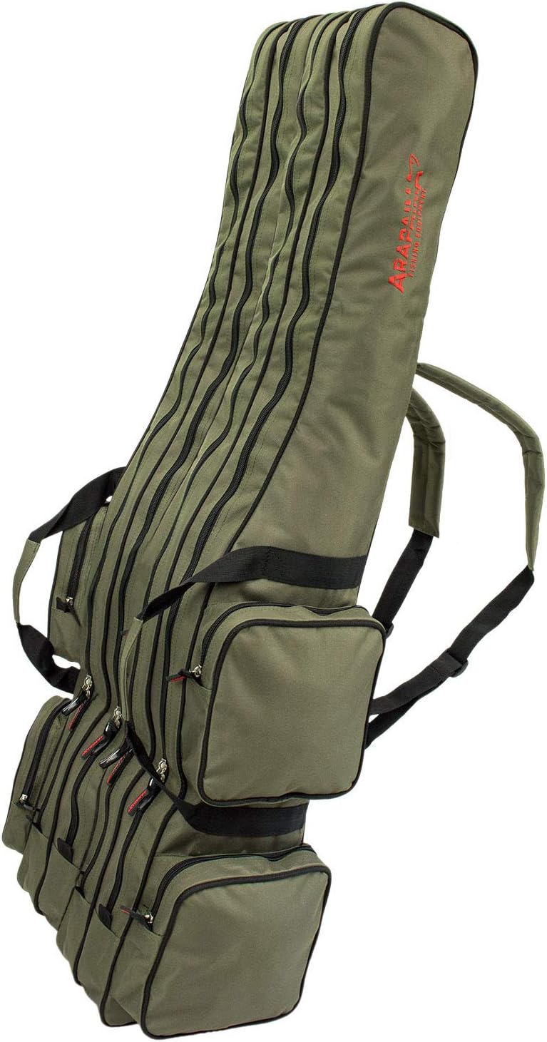 ARAPAIMA FISHING EQUIPMENT Fishing Rod Holdall. Rod Bag Fishing Backpack