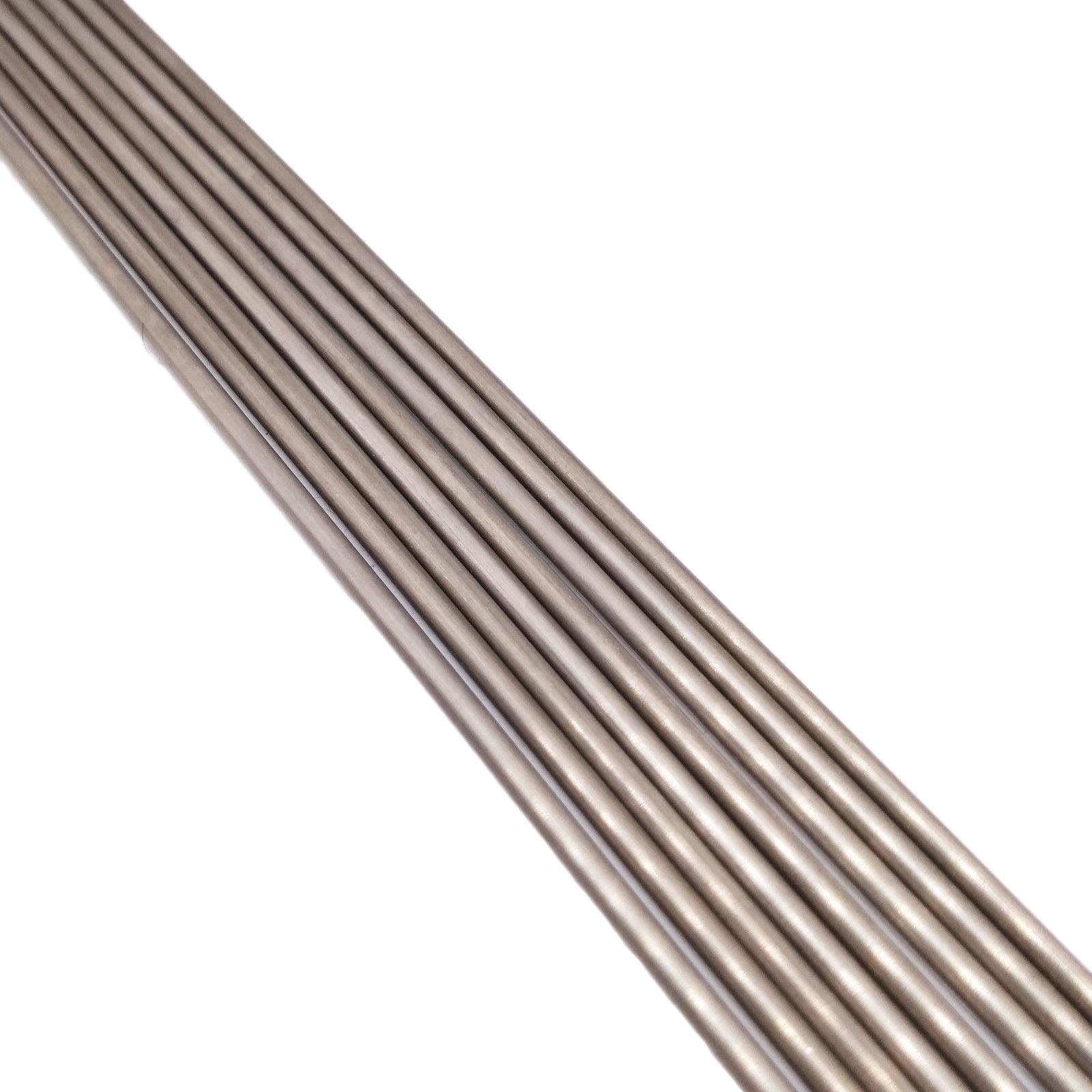 8pcs OD 2mm ID 1.5mm Length 250mm 304 Stainless Steel Capillary Tube