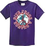 Kids Peace T-Shirt Give Peace a Chance Youth Tee