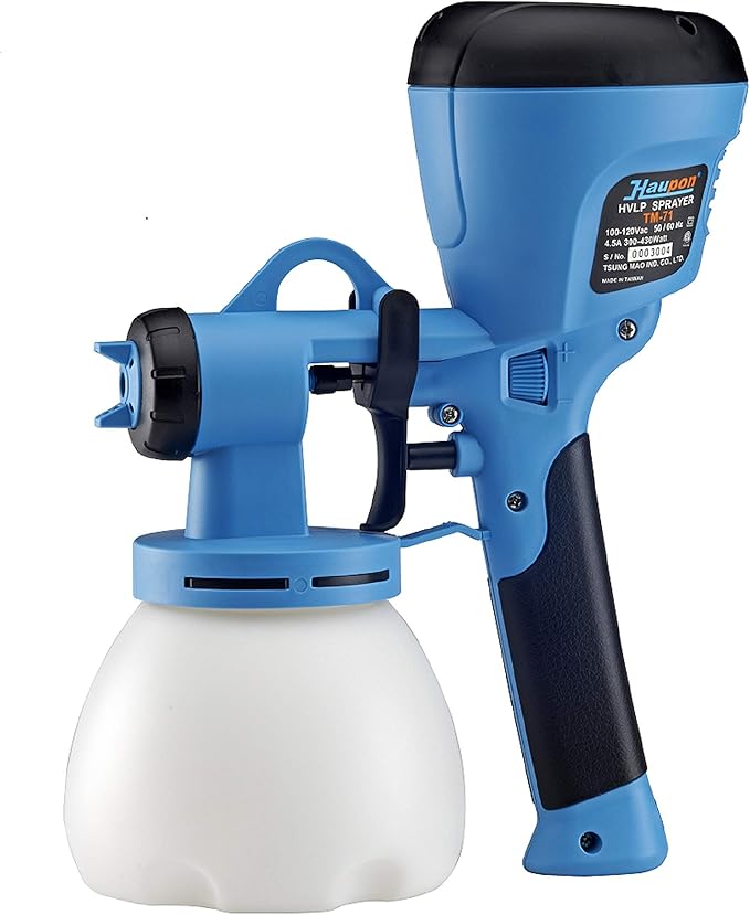 HAUPON TM71, 1100ml Paint Sprayer with Less Thinner Required, Volume