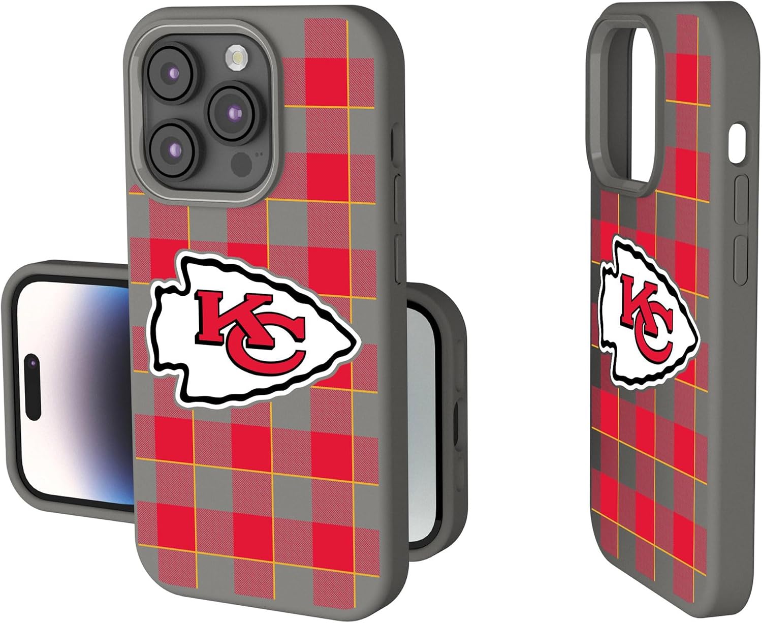Keyscaper Seattle Seahawks Plaid Soft Touch Case for iPhone