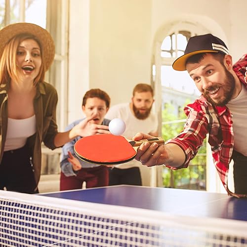 Vista 12 de Lewtemi Paquete de 300 pelotas de tenis de mesa, bolas de plástico de 0.08 oz y 1.575 in, pelotas hinchables para decoración de fiestas, Colorido