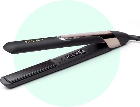 Plancha plana Phantom serie profesional para cabello grueso por MINT |  Potente alisador de pelo iónico de turmalina de cerámica de grado salón de  un solo paso. : Amazon.com.mx: Belleza