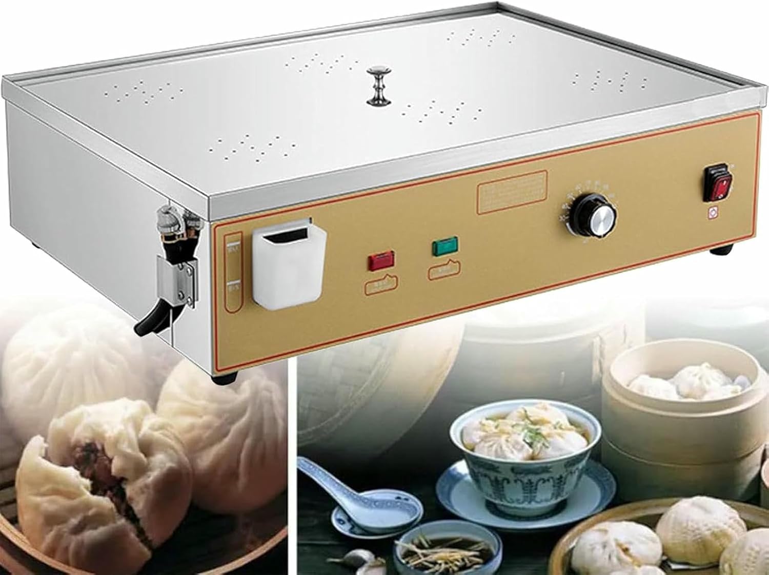 Commercial Machine For Steamed Buns, 2/4/6 Electric Steamer