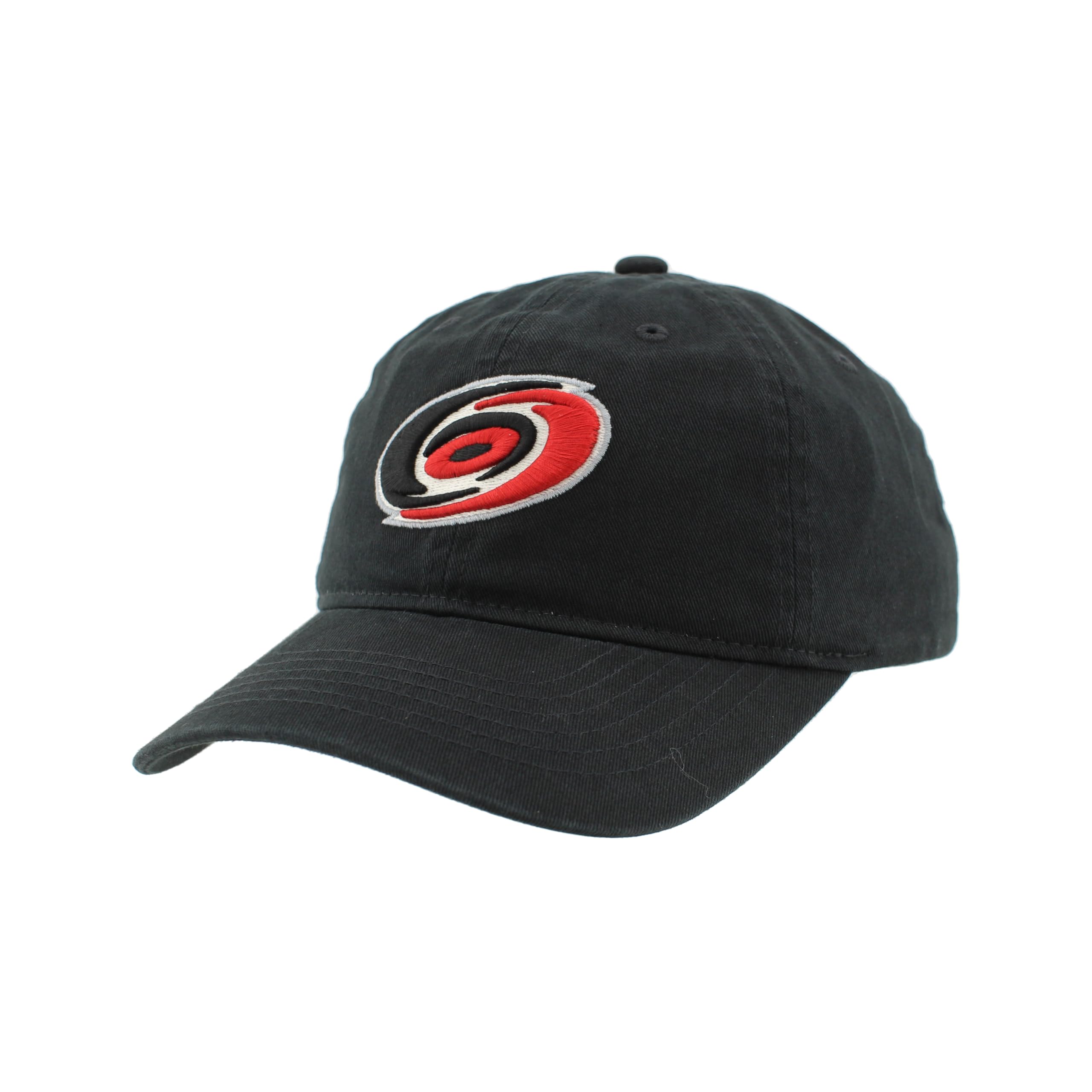 ZHATS Unisex's NHL Officially Licensed Adjustable Hat Scholarship Icon Black Baseball Cap, One Size