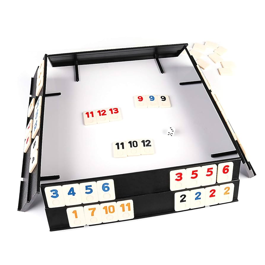 Amazon.com: KAILE 106 Rummy Tiles Game, Rummy Cube Sets