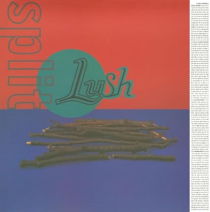 Split por Lush — capa do álbum