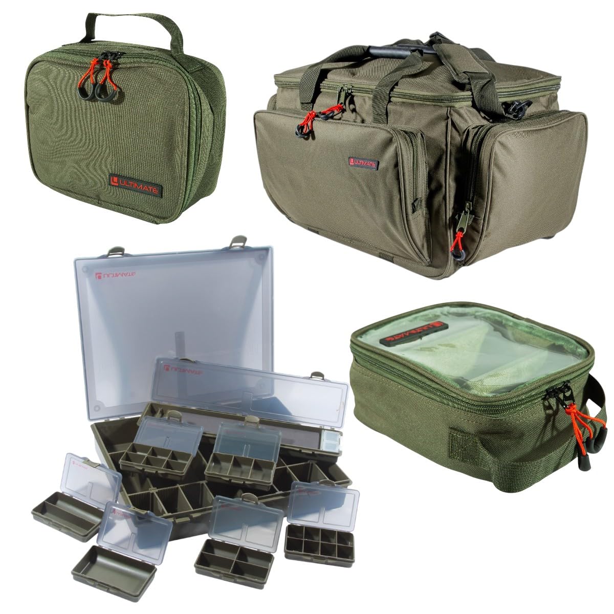 Ultimate Carp Luggage Tacklebox Set - Carryall
