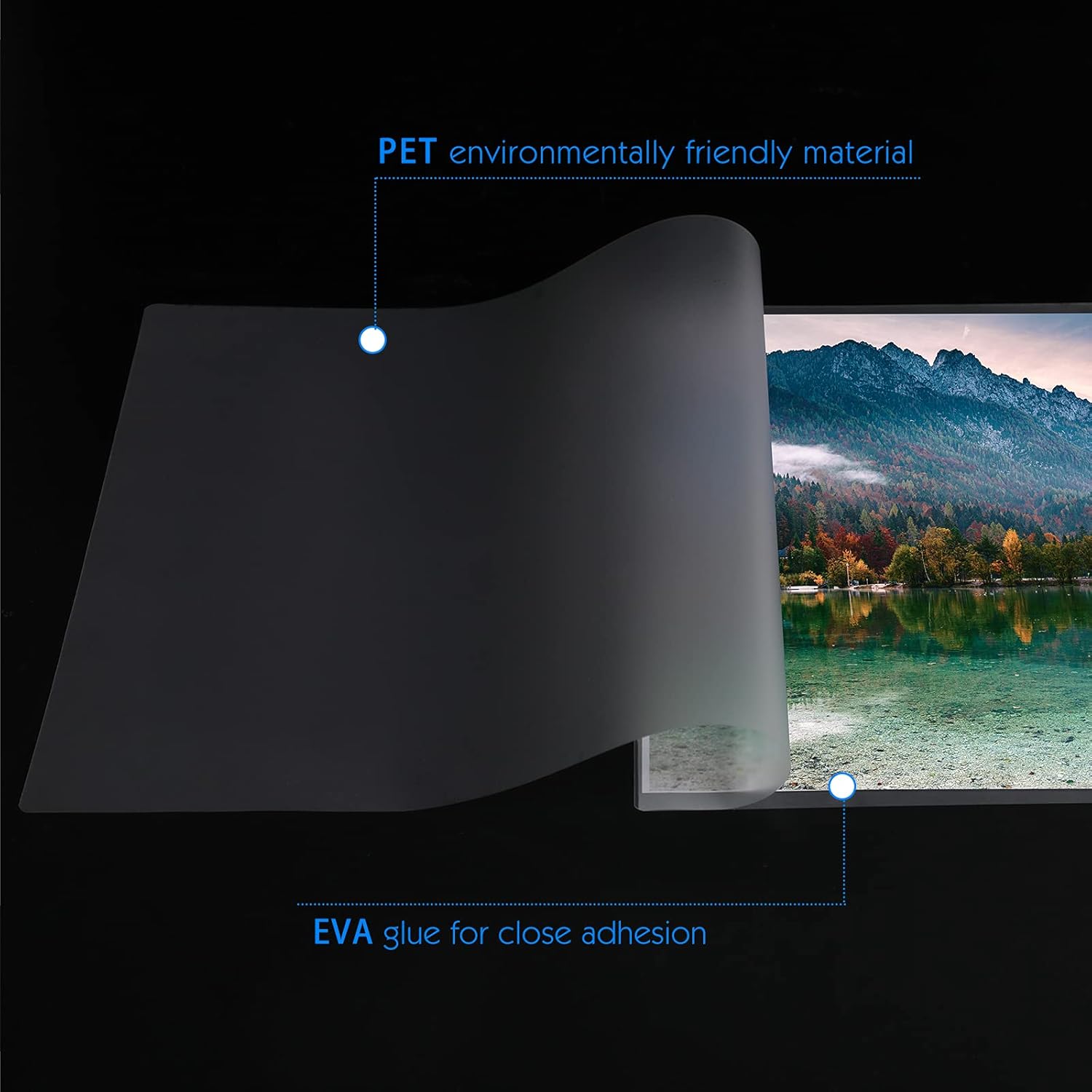 Exclusive Thermal Laminating Pouches, Plastic Paper Laminator Sheets, 9 x 11.5 Inches, Letter Size Sheets, Clear and Sturdy, 3 Mil Thick for Extra Protection, 50 Pack