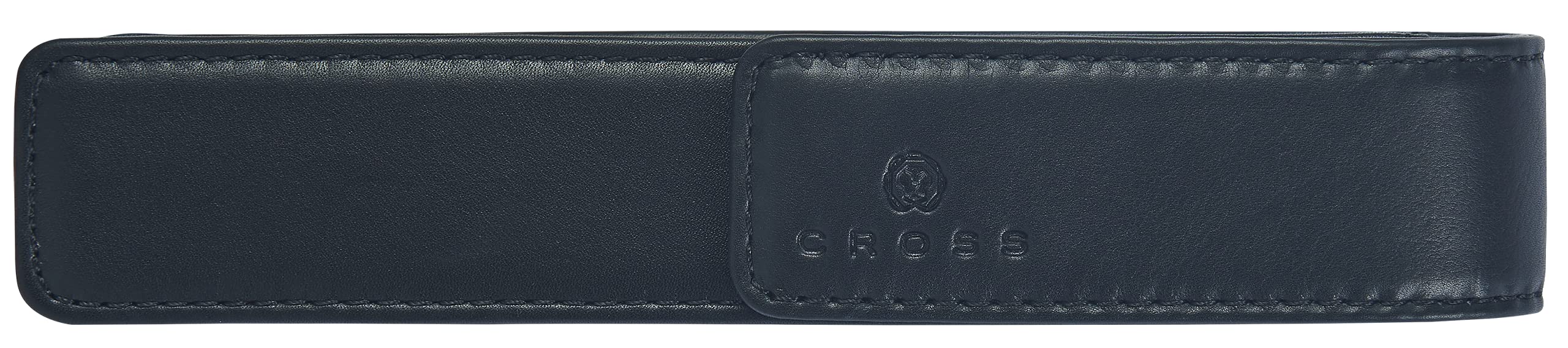 Astuccio singolo in pelle nera