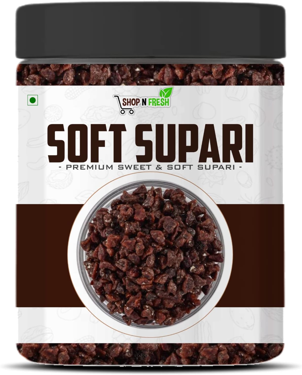 SHOP N FRESH - Premium Soft Supari | Natural Sweet Gulab Supari | Jar Pack (500gm jar)