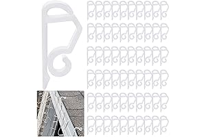 120PCS Christmas Light Clips Outdoor Gutter Hooks for Xmas Trees
