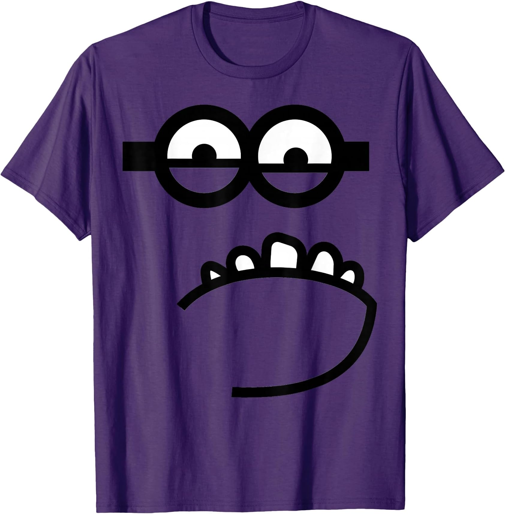 Minions Evil Minion Face Graphic T-Shirt T-Shirt