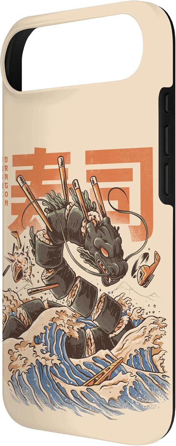 Great Sushi Dragon Japanese Food Kawaii Dragon Anime Case for iPhone Air