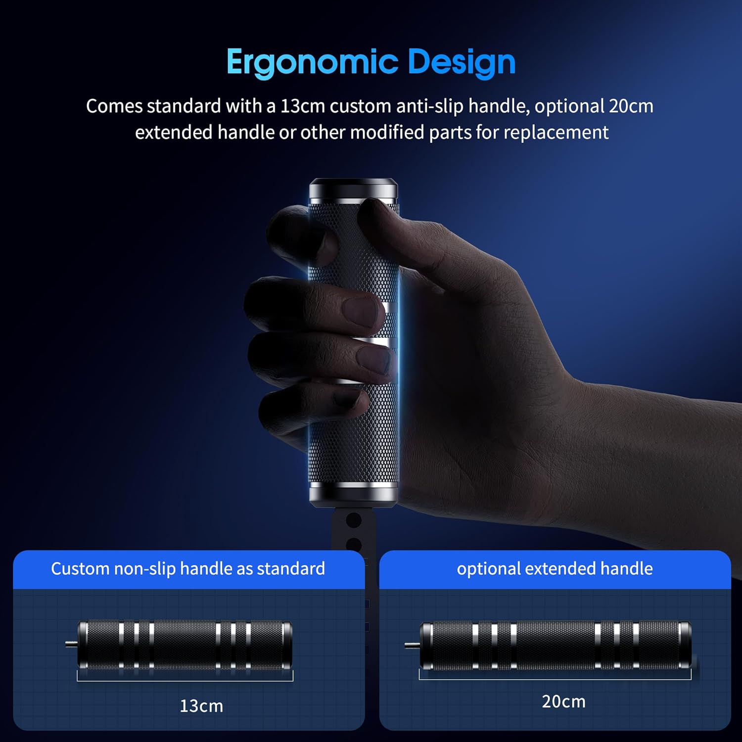 HB Pro Racing Simulator Hydraulic Handbrake Sim Racing Handbrake 16 Bit High Precision Pressure Sensor (20 CM Handle)