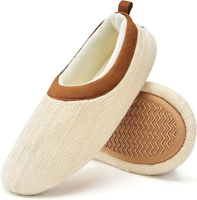Chantomoo Womens Slippers Soft Sole Indoor Memory Foam Loafer Slippers