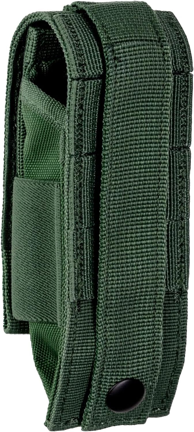 LEATHERMAN, Premium Molle Snap Sheath for Multitools, Made in the USA, Fits 4" and 4.5" Tools, Green, Large - Image 3