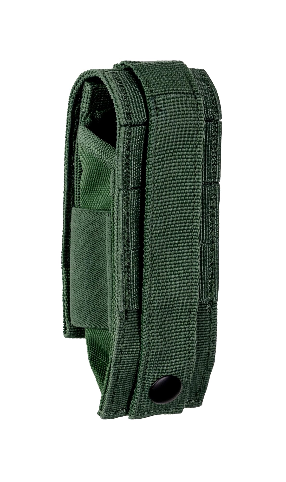 Leatherman Molle Sheath - Black Nylon Holster for Super Tool 300, Skeletool & More, Green, Large - Image 3