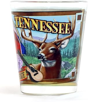 Tennessee State Mural Shot Glass
