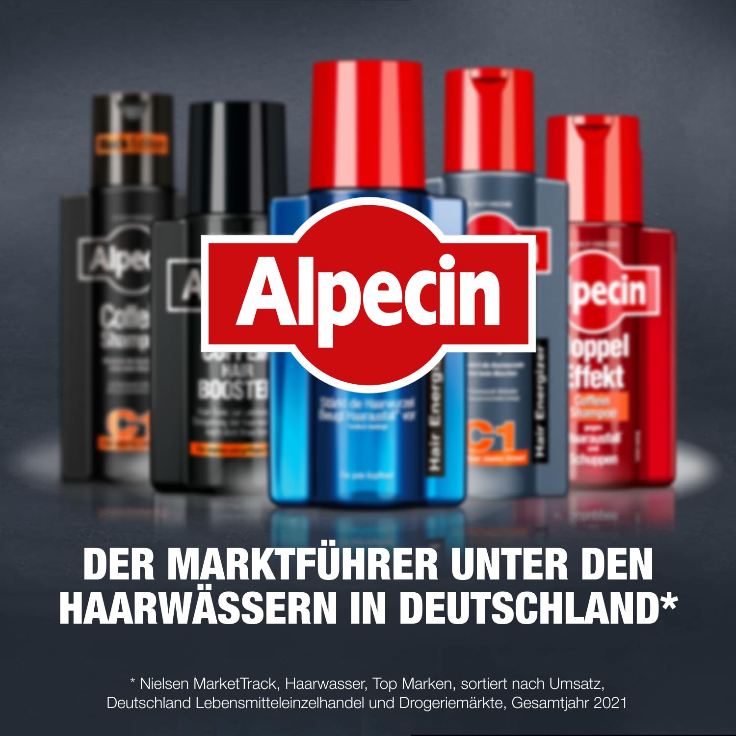 Alpecin Płyn z kofeiną – 4 x 200 ml – płyn do włosów zapobiegający dziedzicznemu wypadaniu włosów u mężczyzn – wzmacnia cebulki włosów
