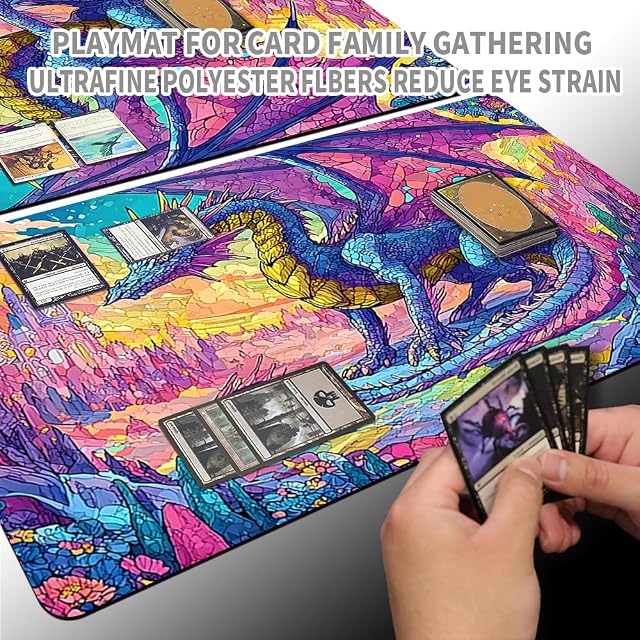 Foto 5 de 5 de MTG Alfombra de Juego Premium XXL para TCG/CCG/MTG (No Zone, mtg50-8) - Diseño de Fantasía de Alta Resolución