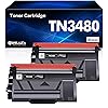 inkalfa TN3480 Compatible for Brother TN-3480 Toner Cartridge HL-L5100DN HL-L5200DW MFC-L5750DW MFC-L5700DW HL-L6400DW HL L5100DN L5200DW MFC L5750DW HL-L5000D TN 3480 3430 TN3430 TN-3430 Black 2