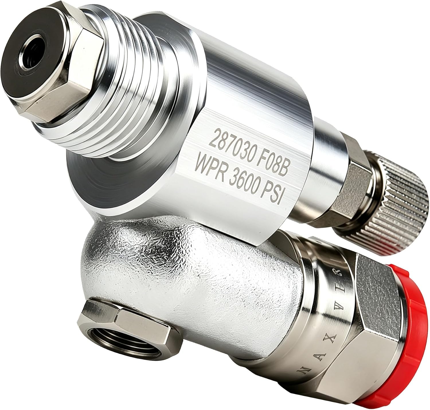 CleanShot Shut-Off Valve Swivel Joint for Graco Titan Wagner Airless Spray Guns, 7/8" Thread, Replaces 287036, Graco Swivel for Airless