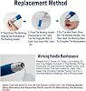 Pneumatic Extracorporeal Shockwave Therapy Machine for ED Therapy,Electromagnetic Physiotherapy Equipment with 5 Massager Heads,Muscle Massager for Neck Back,Shoulder