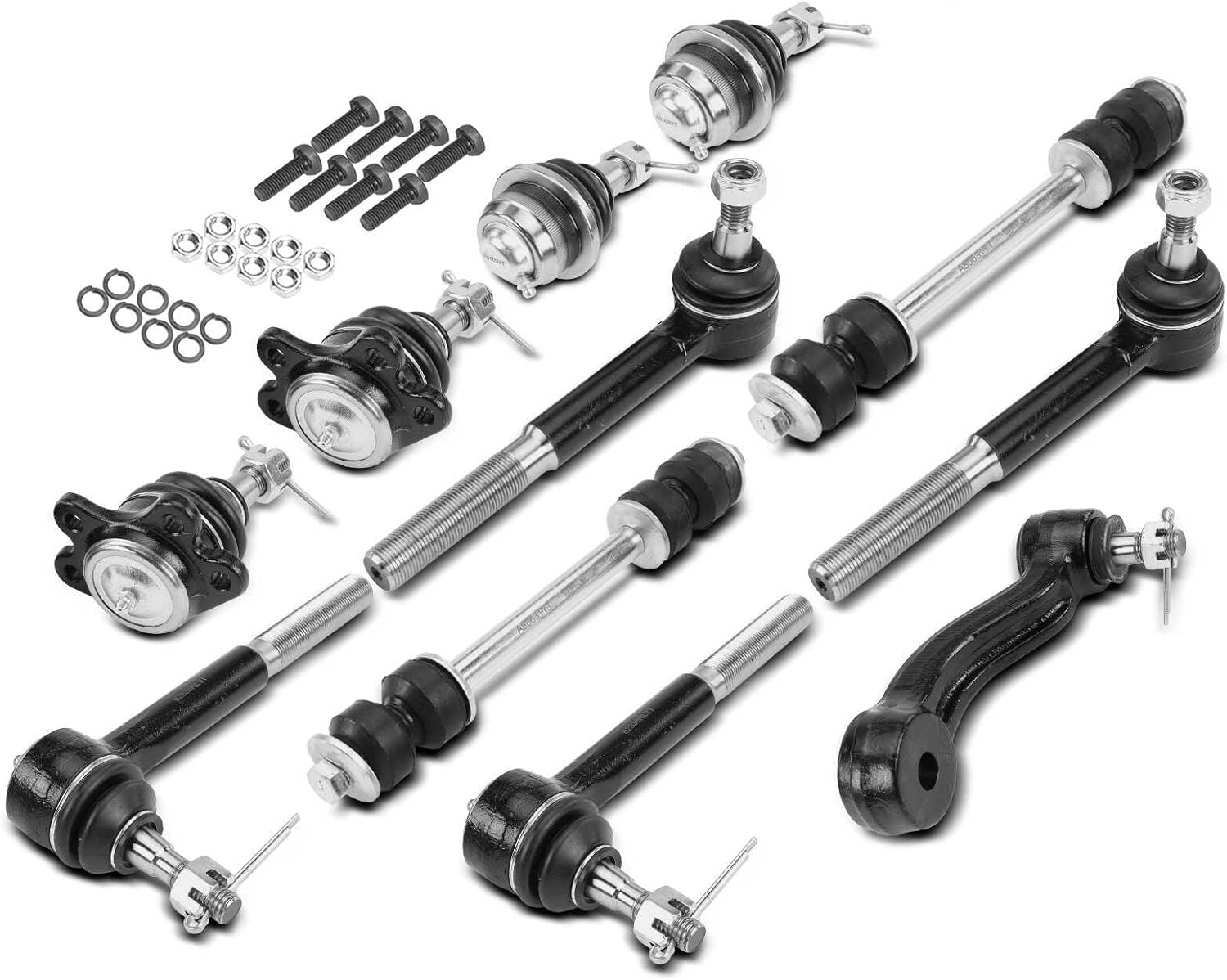 Replacement Parts for 11x Idler Arm w/Ball Joint Stabilizer Bar Link Tie Rod Kit for Chevrolet Tahoe Mod-AP88P-89729