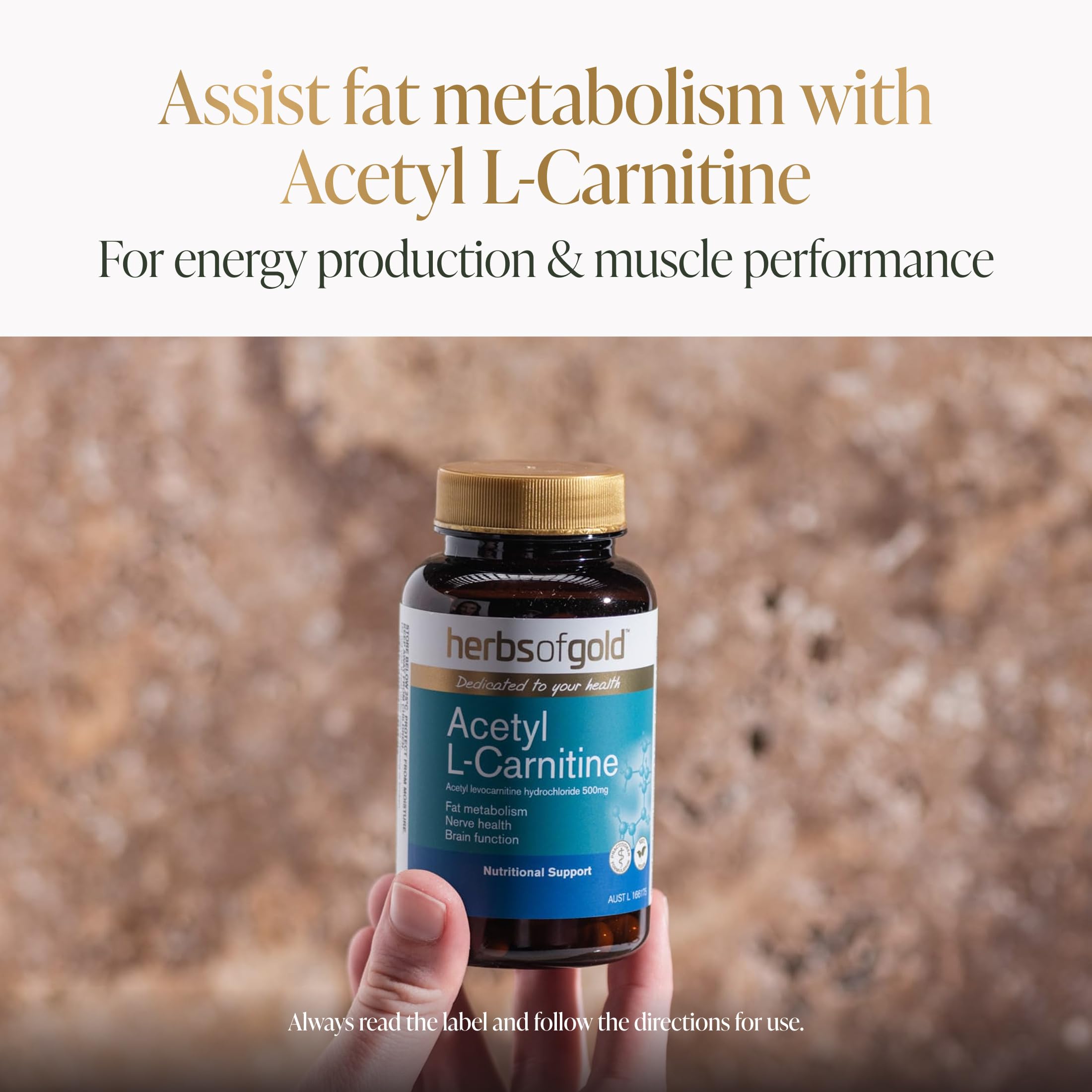 Herbs of Gold Acetyl L-Carnitine