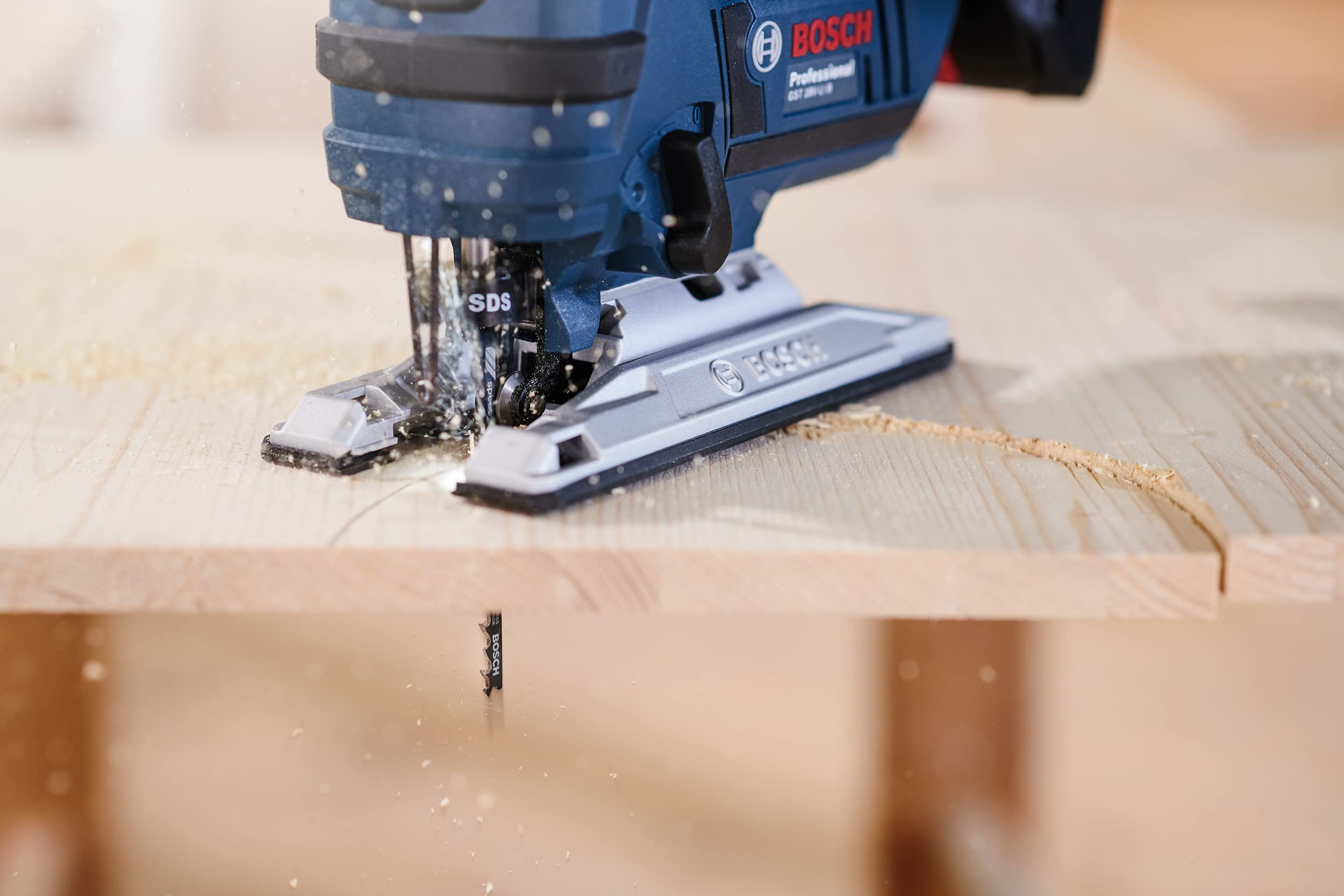 Bosch Professional Lame per seghetto alternativo 25x T 144 D + 1x Expert ‘Hardwood Fast’ T 144 DHM (per Legno Legno duro Accessorio Seghetto alternativo)