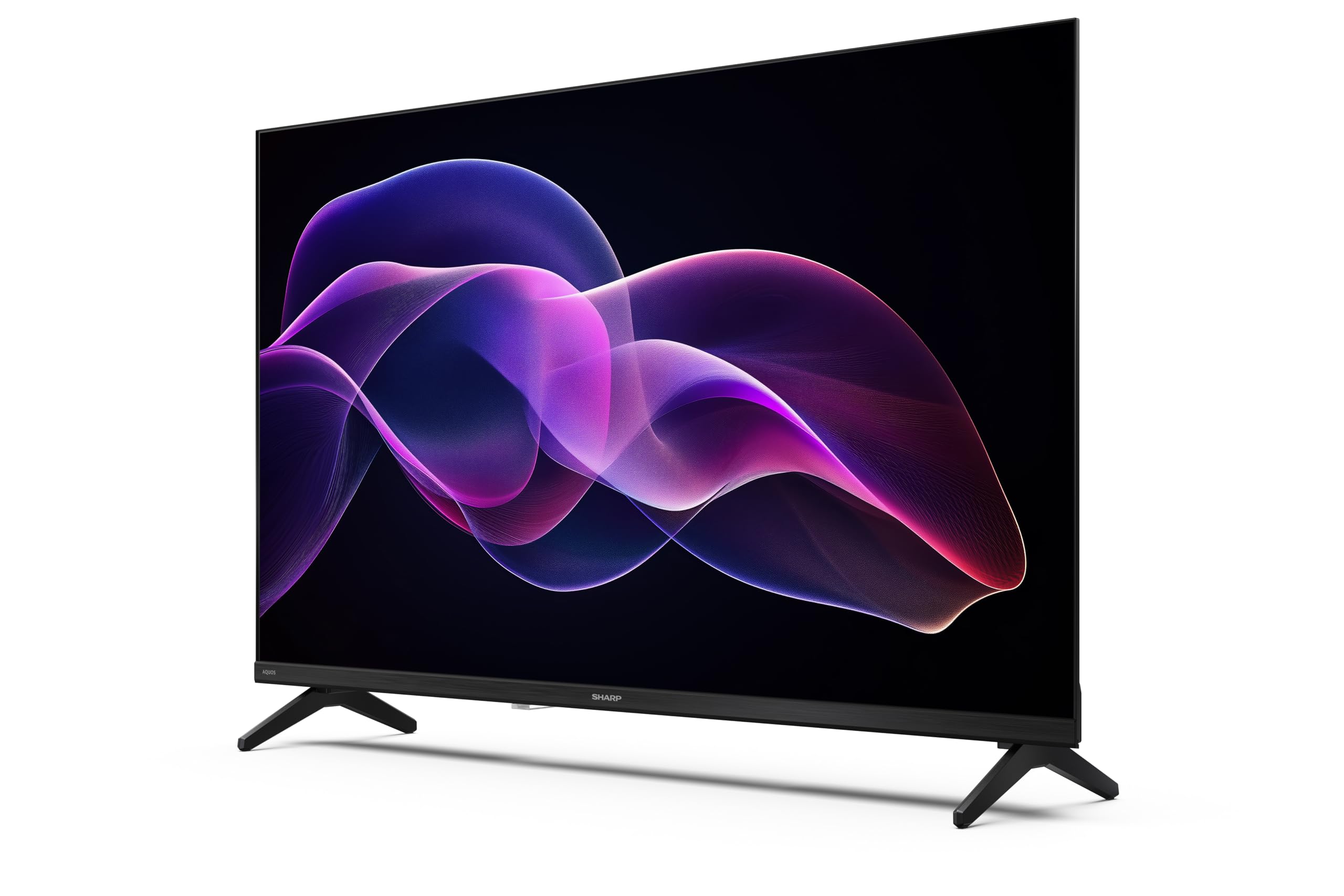 Sharp 32HF3365E - GOOGLE TV, 32" HD, FRAMELESS,60Hz, QLED, Google Assistant con microfono, Audio 2x8W, Chromecast, Bluetooth, HDMI x3, USB x2, Colore nero
