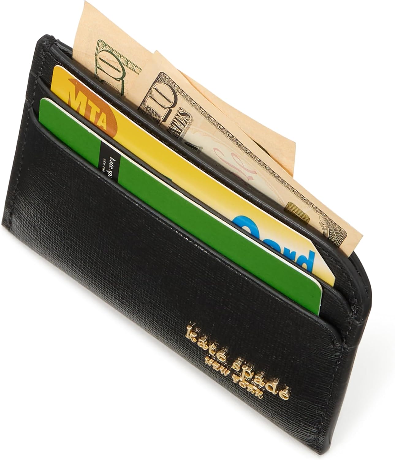 kate spade new york Devin Pebbled Leather Card Holder - Image 5